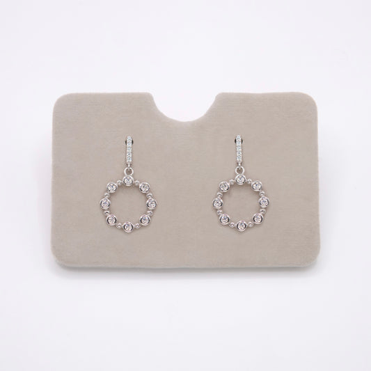 Circle earrings