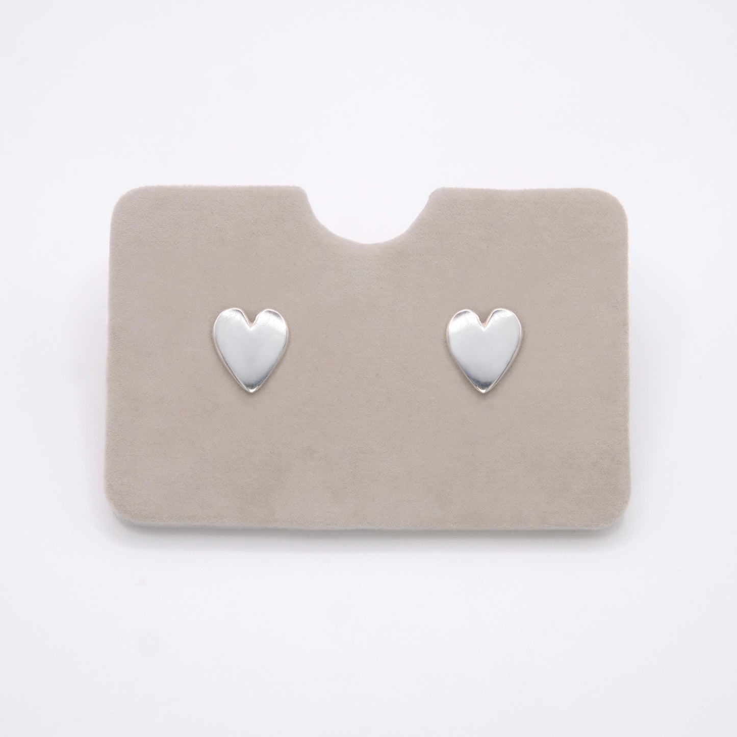 Small Heart stud earrings