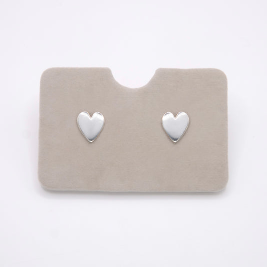 Small Heart stud earrings