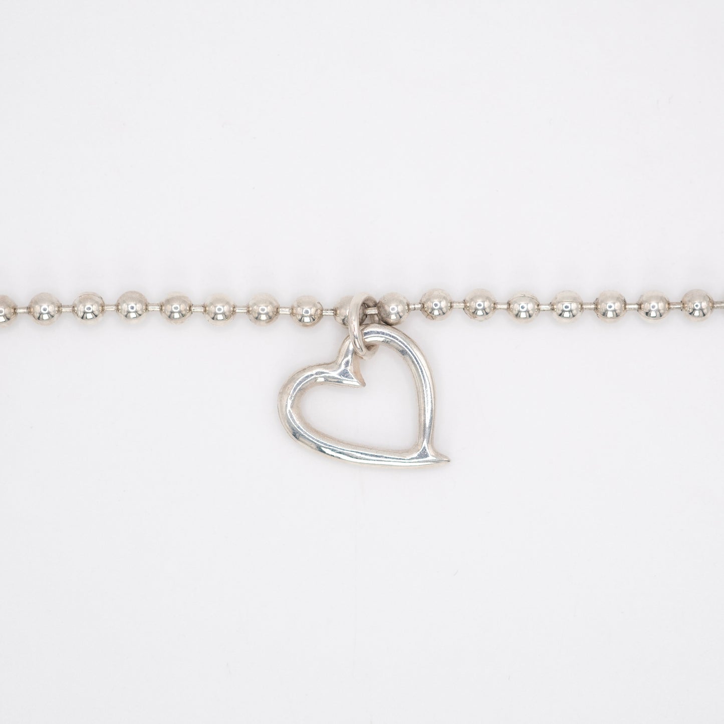 Open heart bracelet